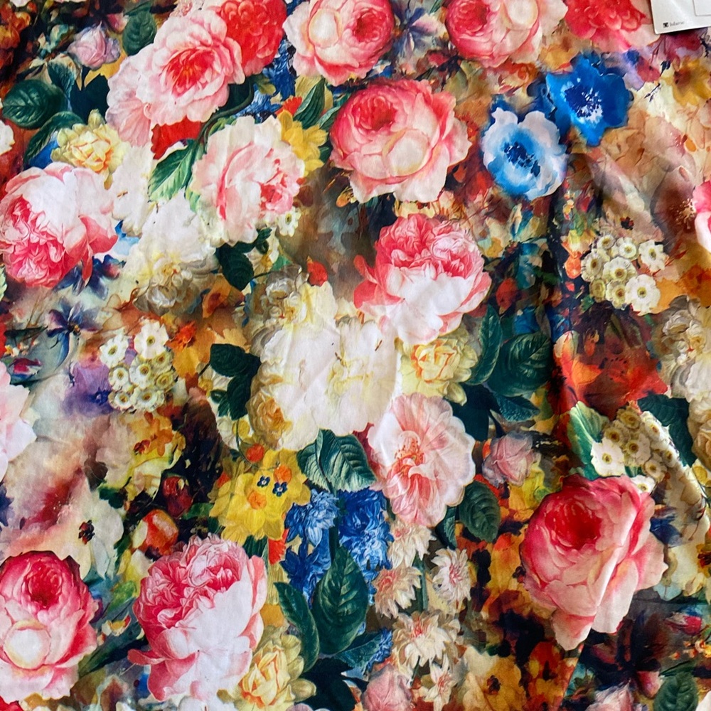 Azure Floral Skirt - Picture 2 of 4